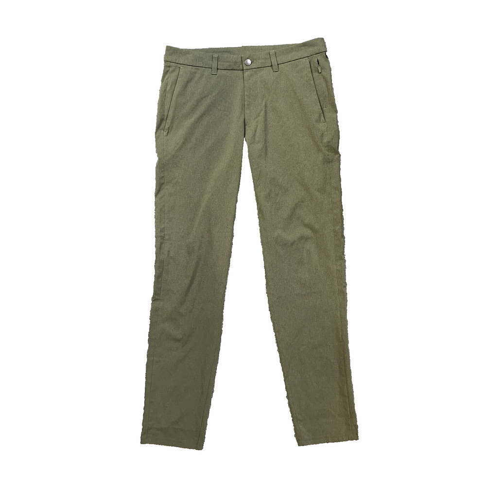 Lululemon Pants Mens 32 Avocado Commission Slim Fit Ventlight Performance Chino